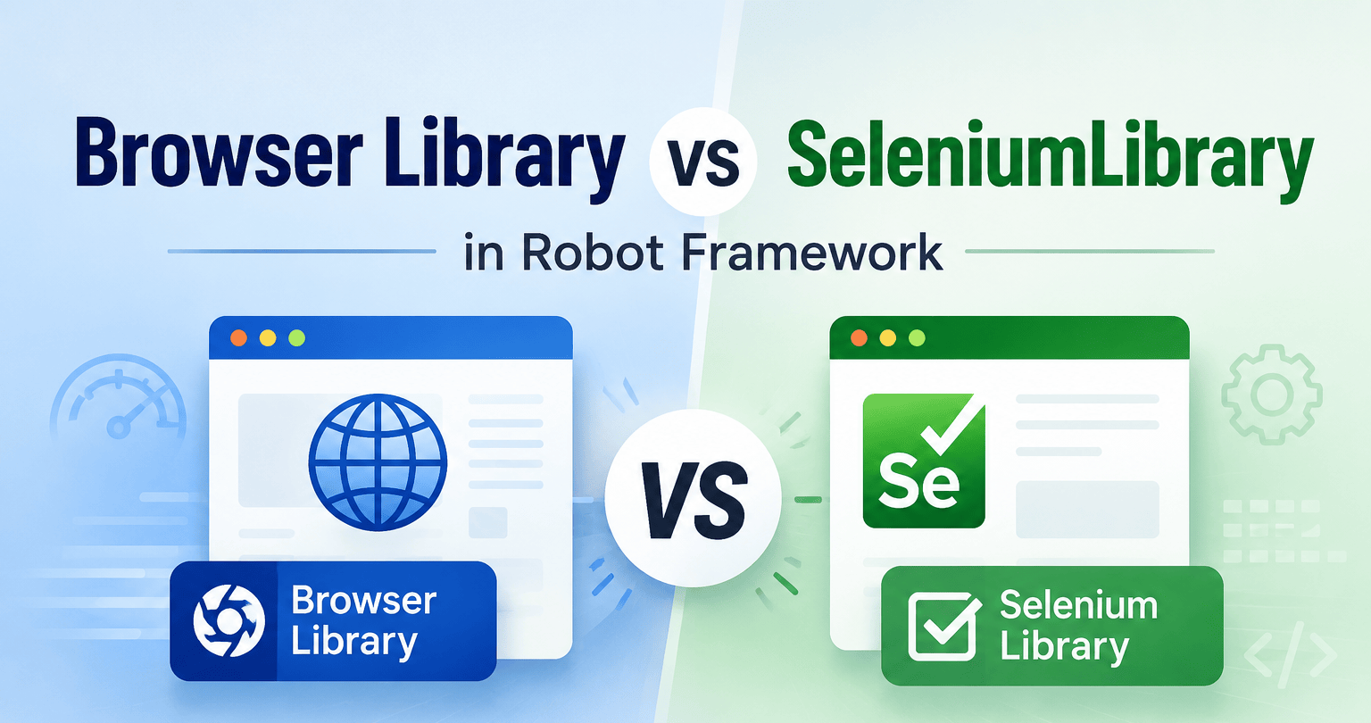 BrowserLib vs SeleniumLib