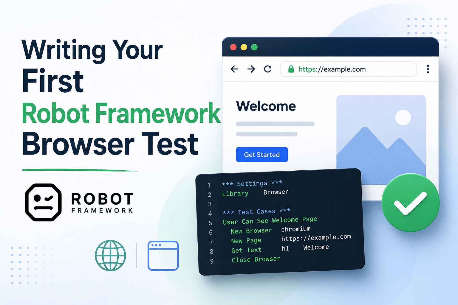 Robot Framework Browser Lib First Test
