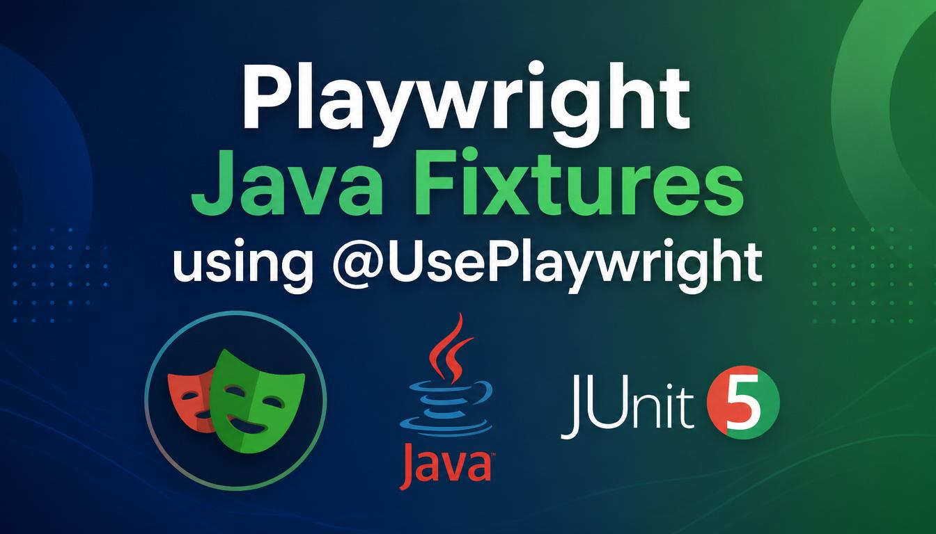 Playwright_Java_Fixtures_Using_JUnit5