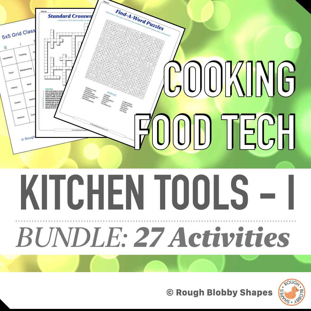 Cooking Food Tech - Kitchen Tools I - Bundle