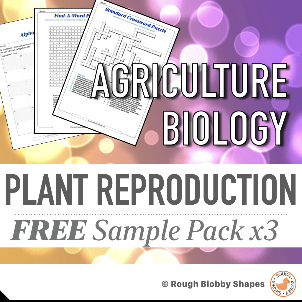 Agriculture / Biology - Plant Reproduction - Free Sample Pack