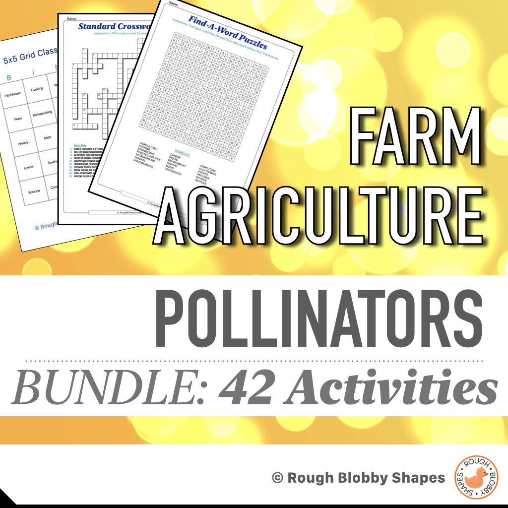 Agriculture - Pollinators - Resource Bundle