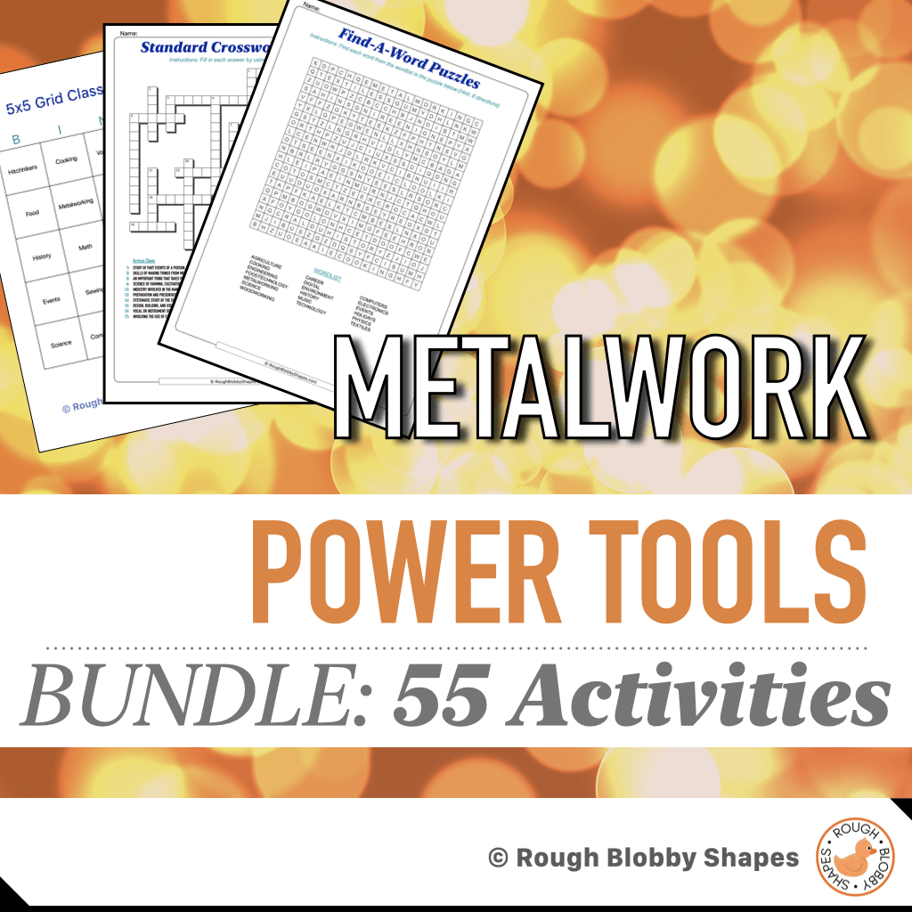 Metalwork Power Tools - Resources Bundle