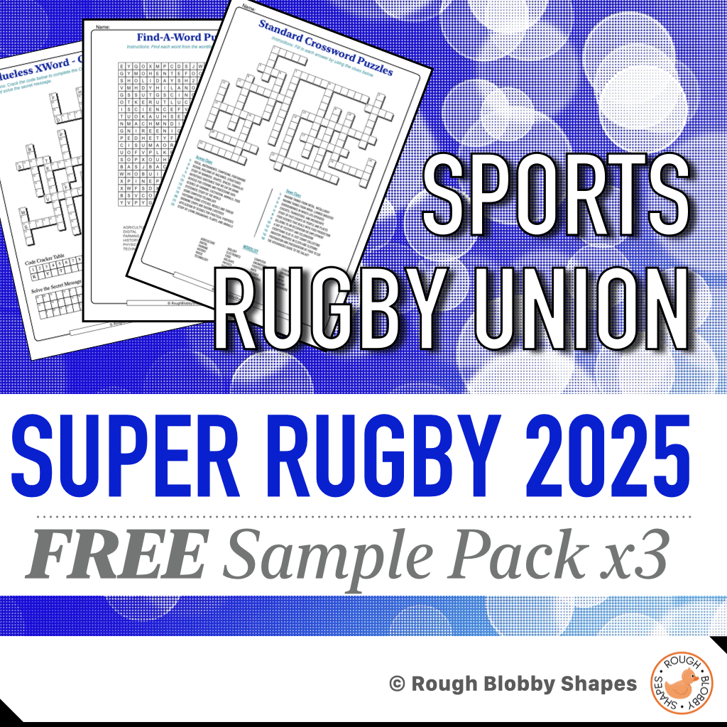 Super Rugby 2025 - Free Sample Pack