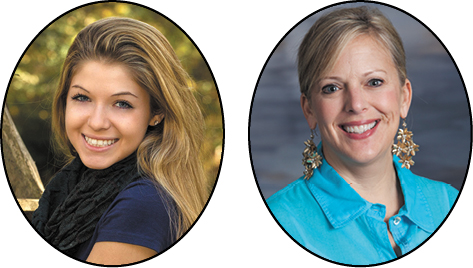 Weber School Emily Bachner, STAR student Michele Brown, STAR teacher