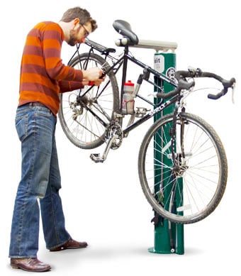 MARTA installs bike racks, repair stands at 37 stations - Rough Draft ...