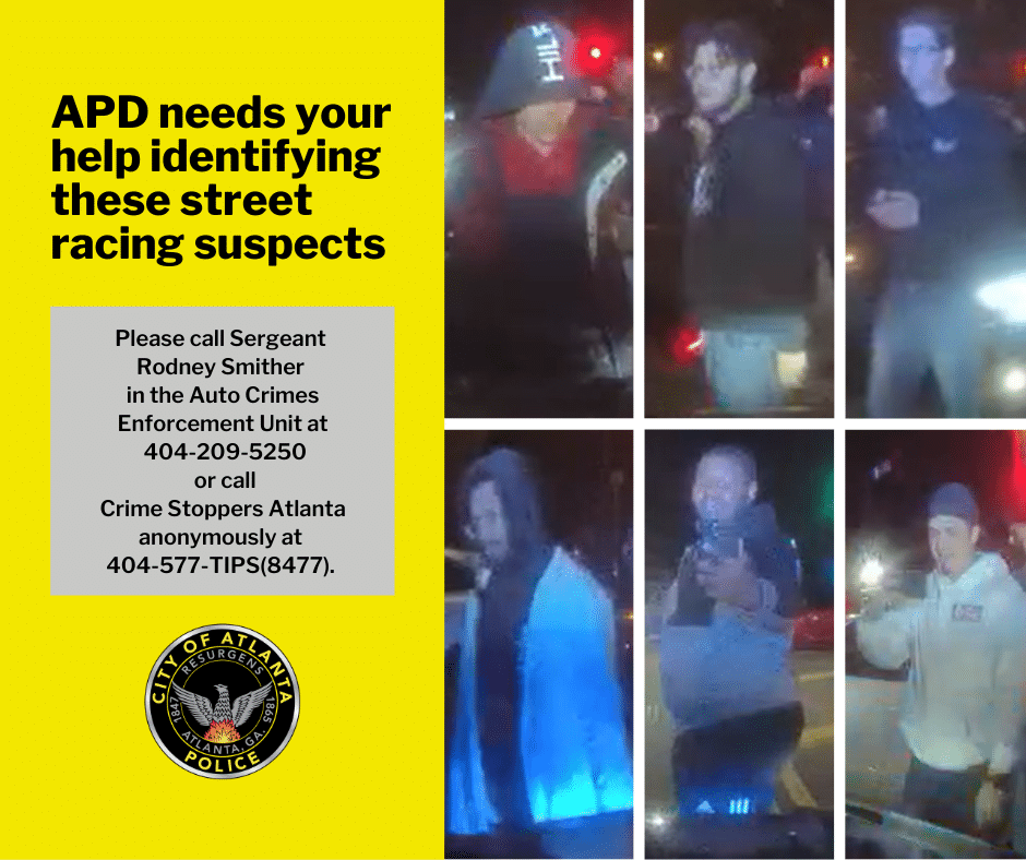 Atlanta Police arrest two street racing suspects in Northside Drive ...