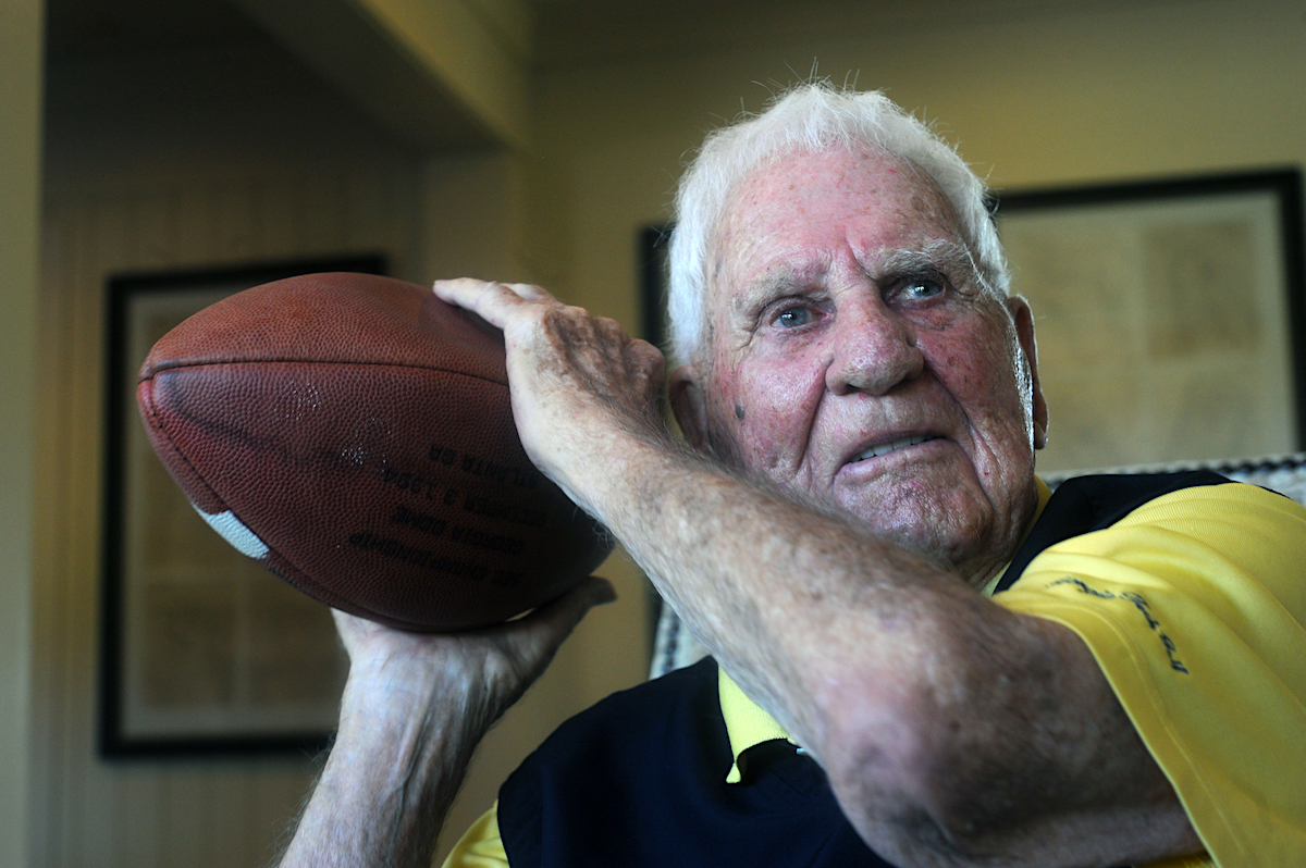 At 98, a ref’s ref still keeps an eye on the game - Rough Draft Atlanta