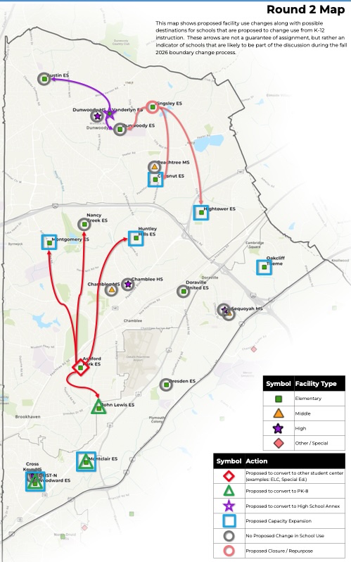DeKalb County School District proposes school closures - Rough Draft