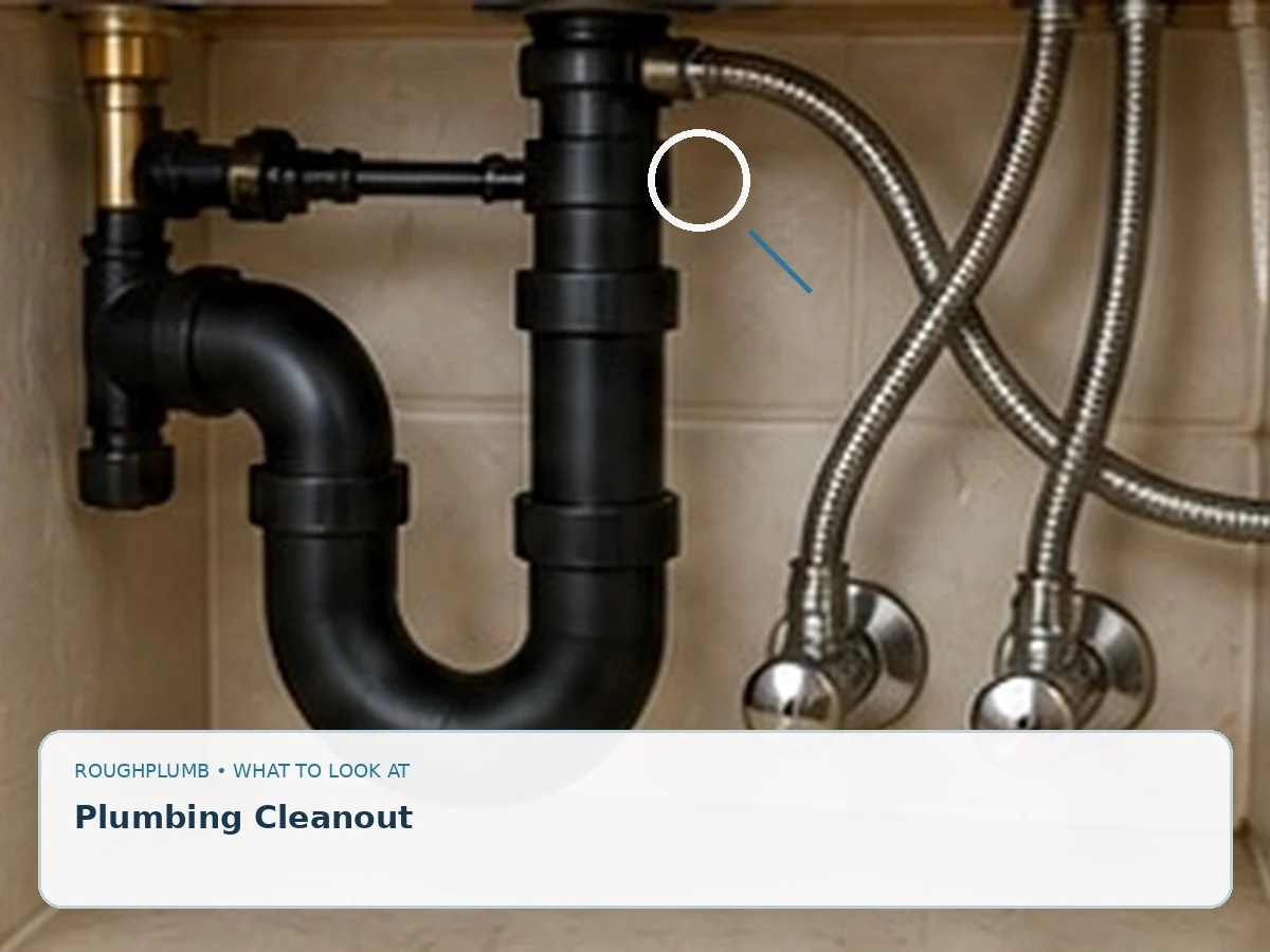 Plumbing Cleanout
