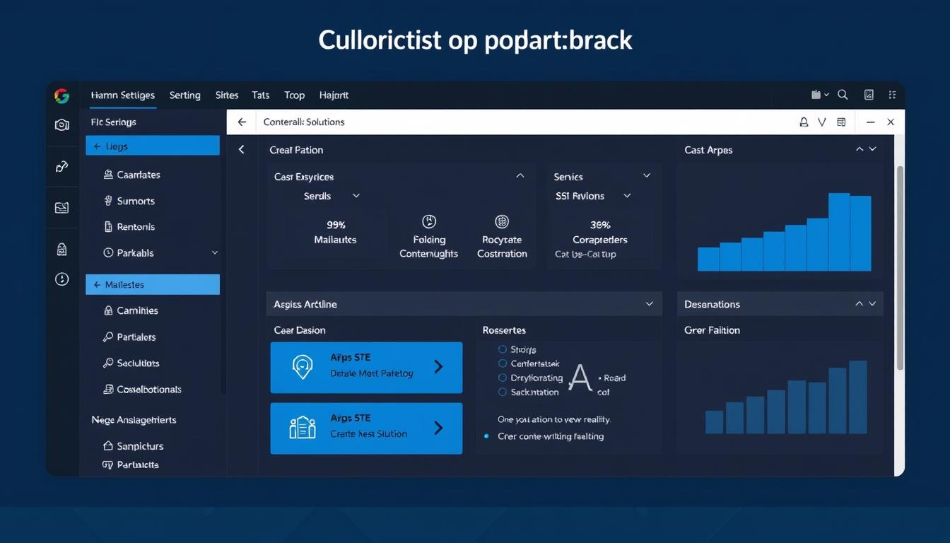 Generate an image of GammaStack Customizable Solutions interface Generate an image of GammaStack Customizable Solutions interface