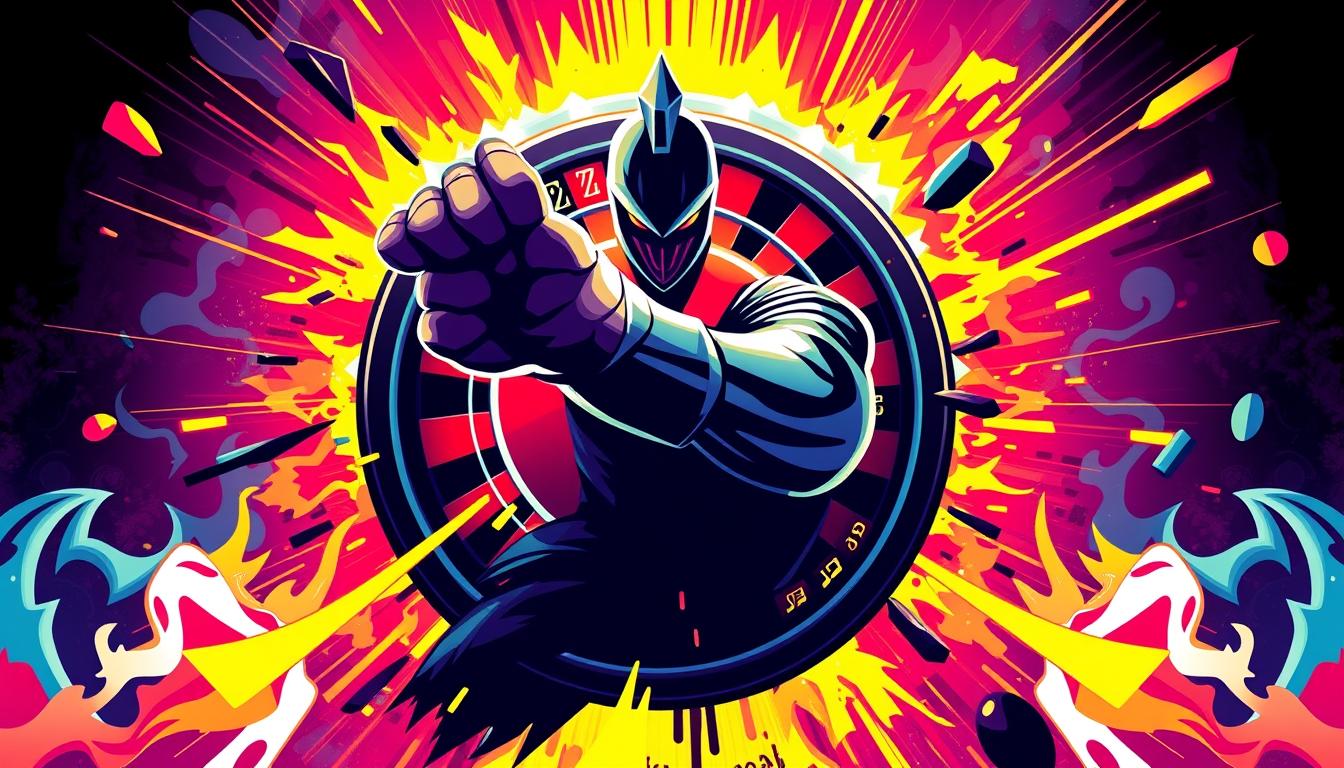 Generate an image representing Roulette Assault, possibly with a bold or assault-themed icon