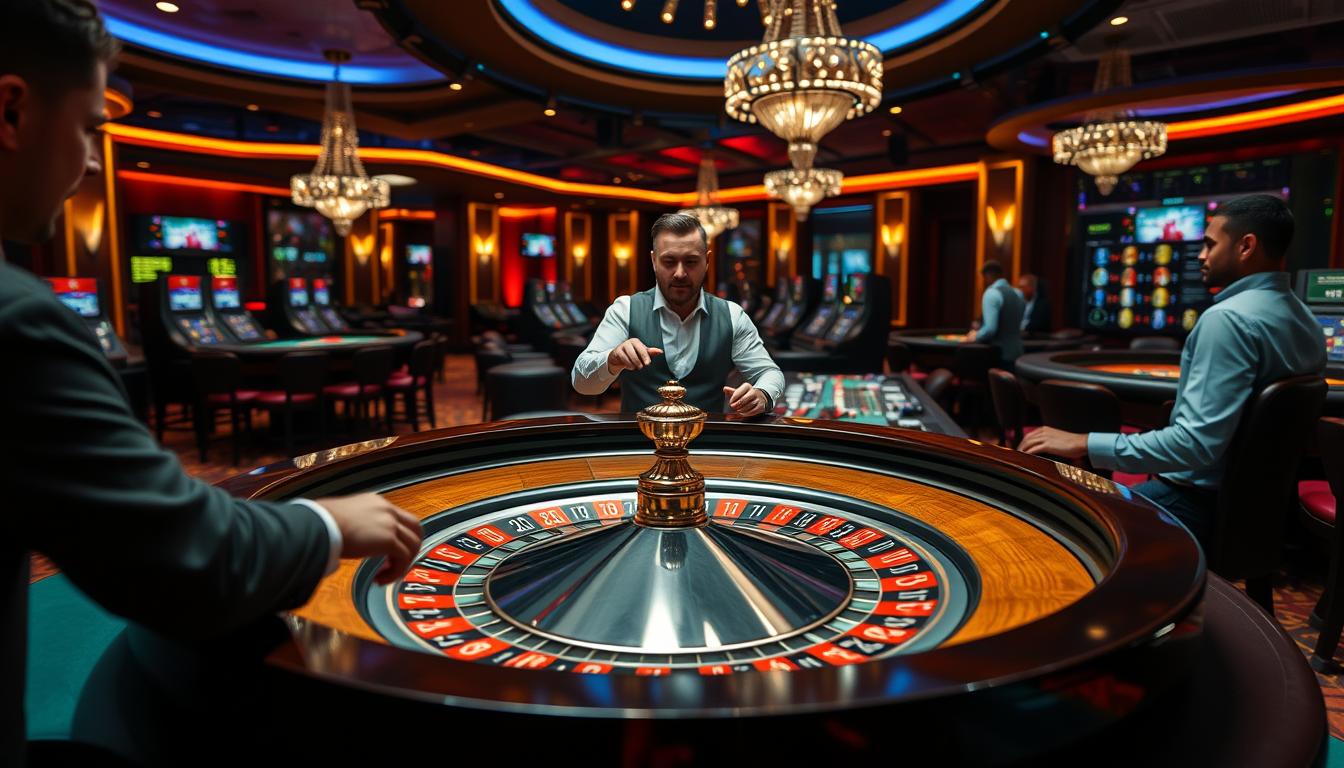 Imagine a roulette game with a live dealer and multiple camera angles.
