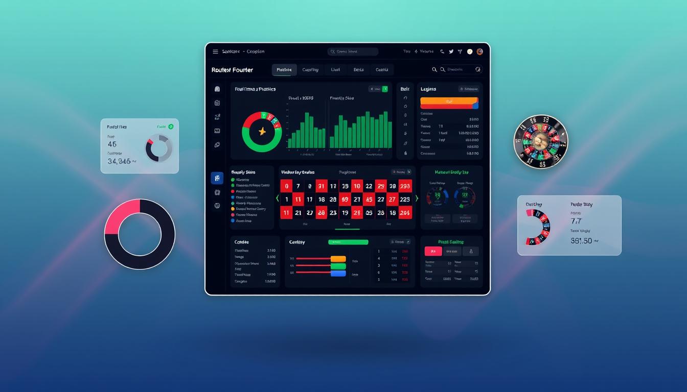 Generate an image of a roulette counter predictor software interface Generate an image of a roulette counter predictor software interface