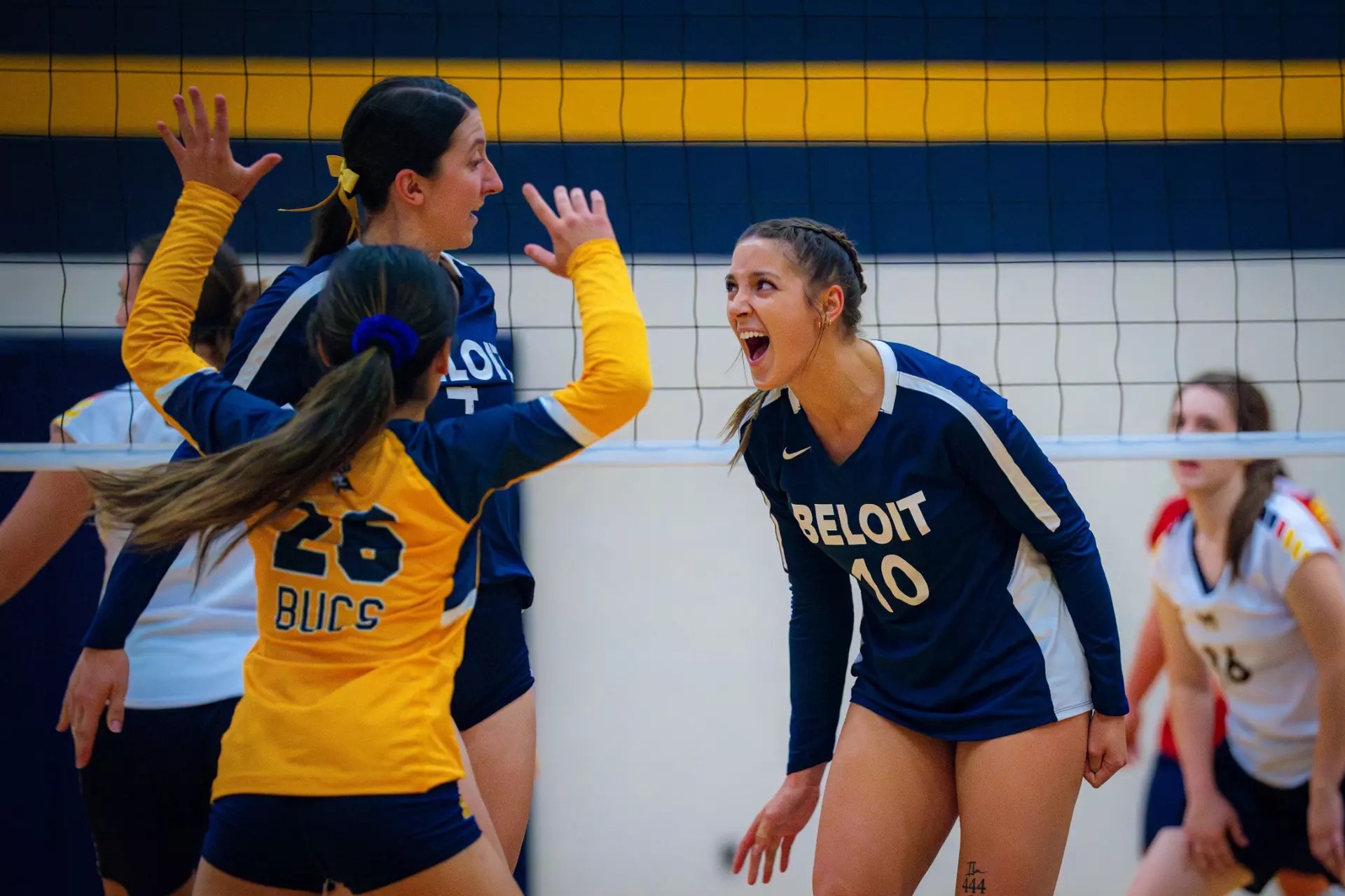 Bucs Volleyball Sweeps Moody Bible in Home Victory