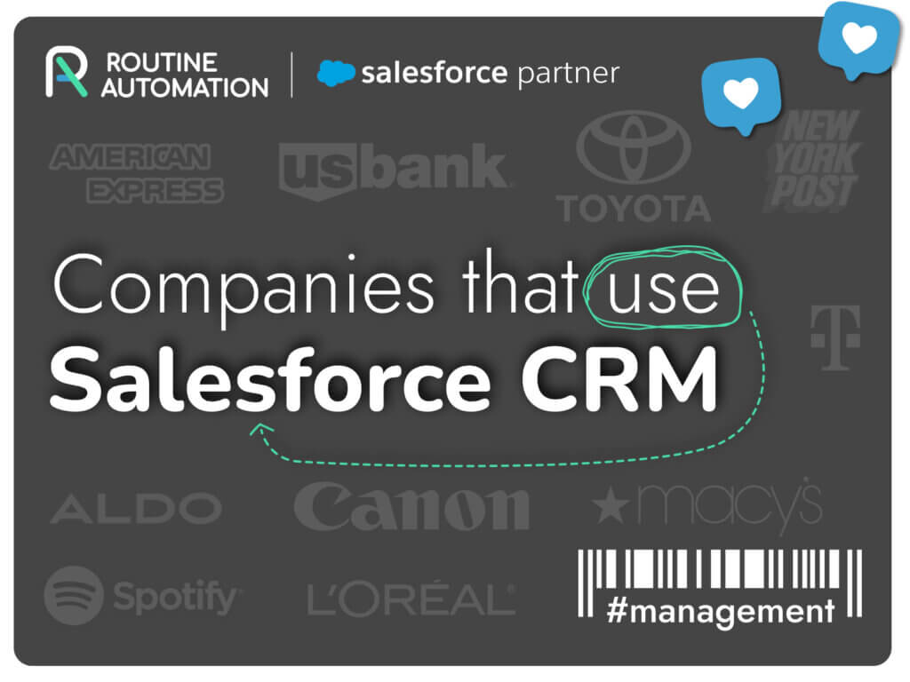 How many companies use salesforce?