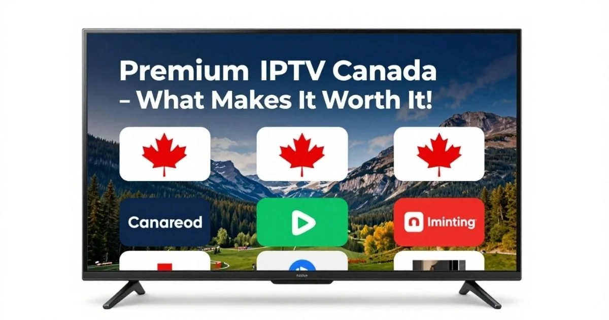 Premium IPTV Canada – What Makes It Worth It