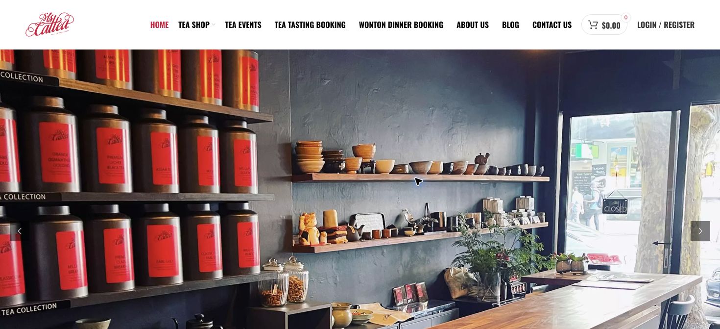 WooCommerce case study: MS.CATTEA Tea Bar website and online tea store