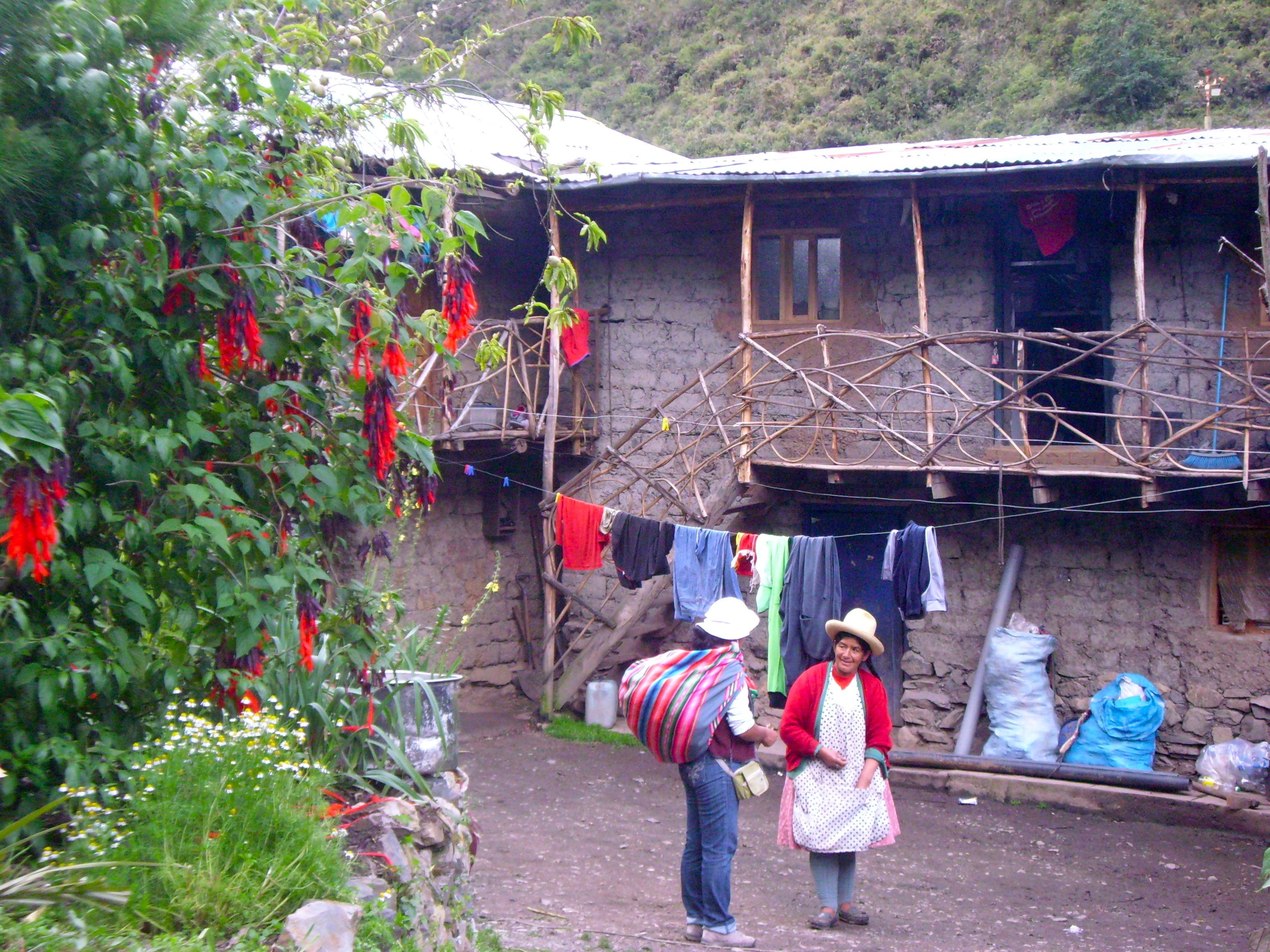The family who's property we're camping on for the night