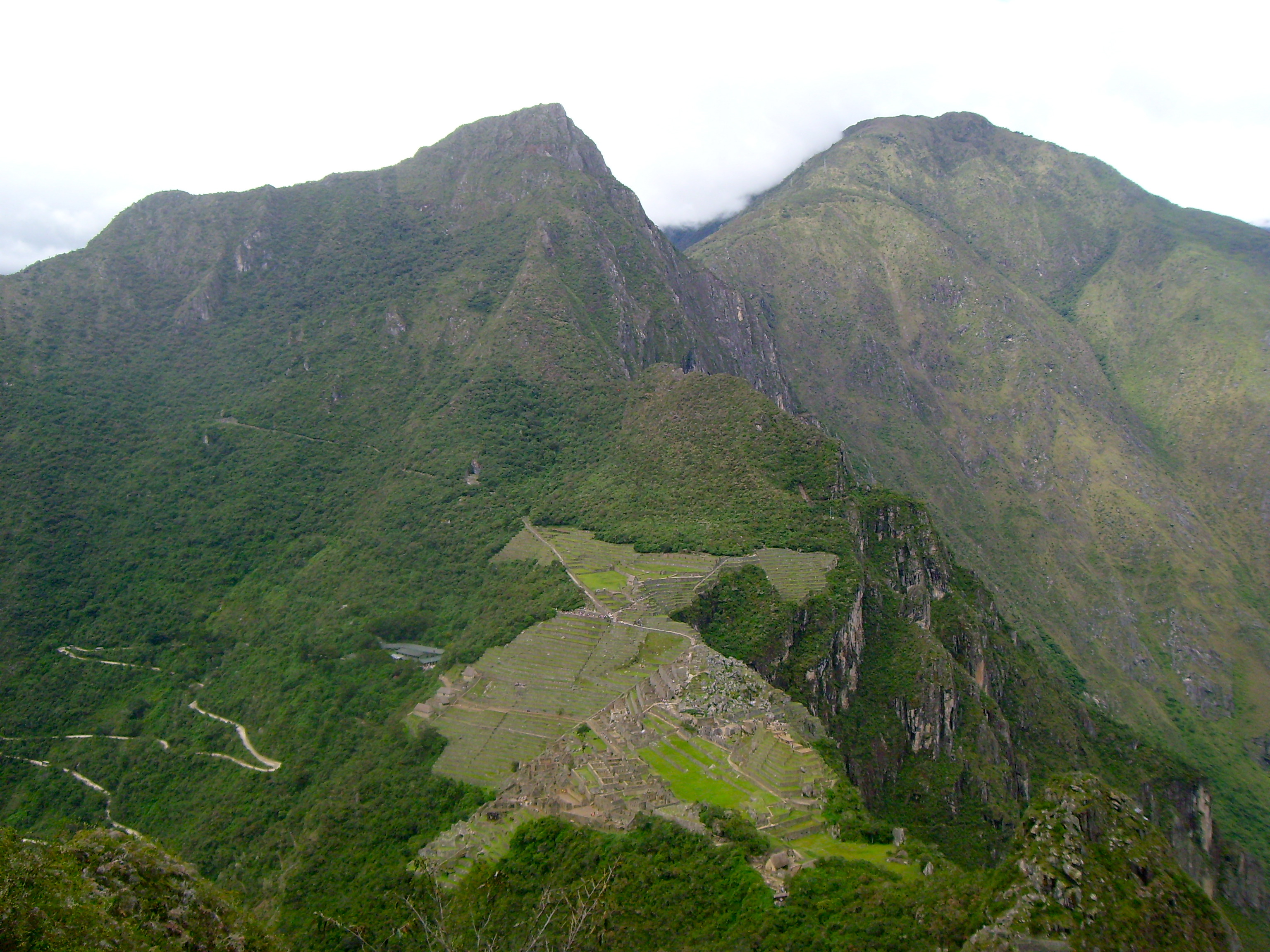 The view from Huayna Picchu