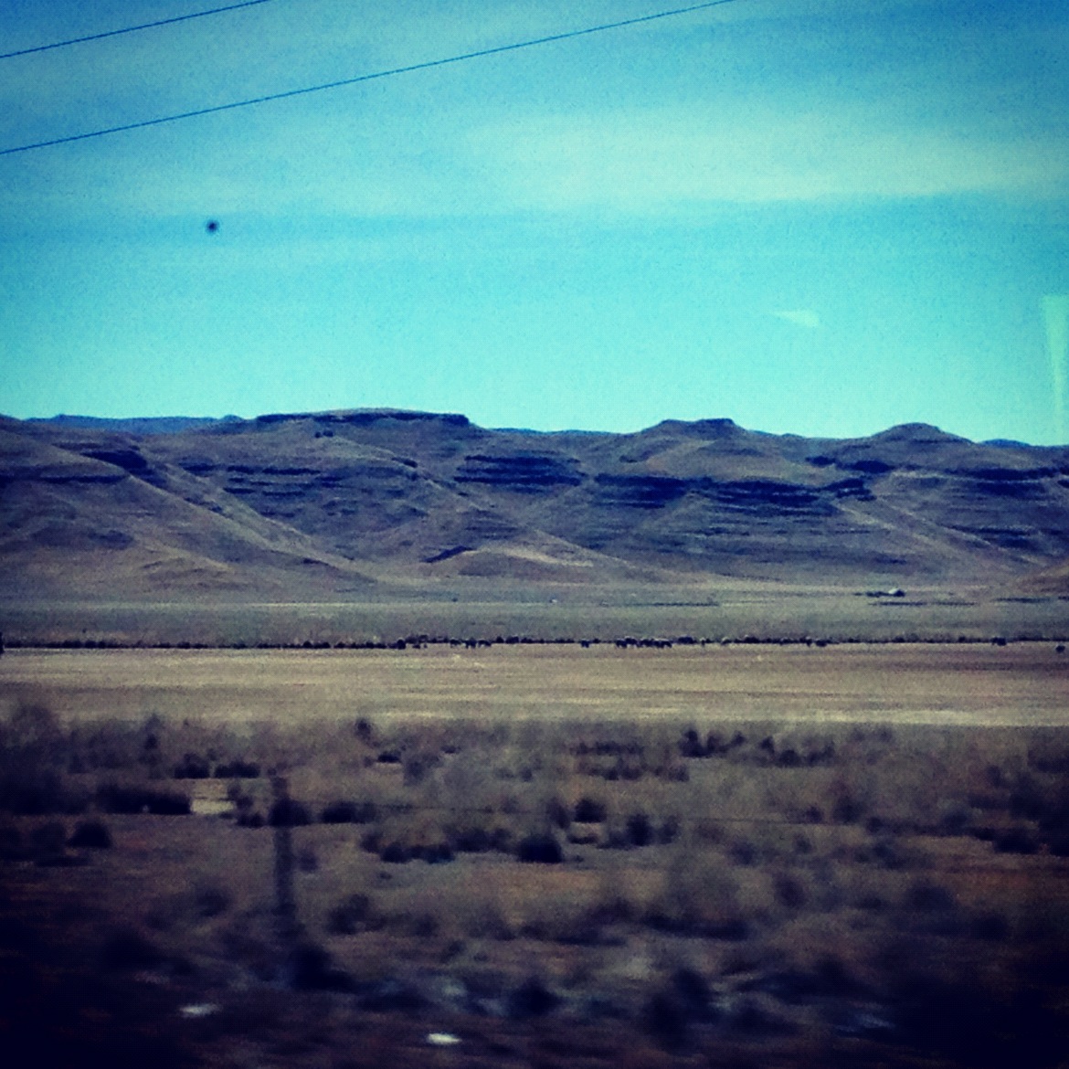 Space-ship mountain range ;)