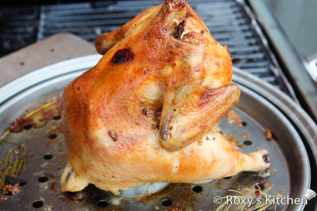Beer Roasted Chicken / Pui cu Bere la Gratar