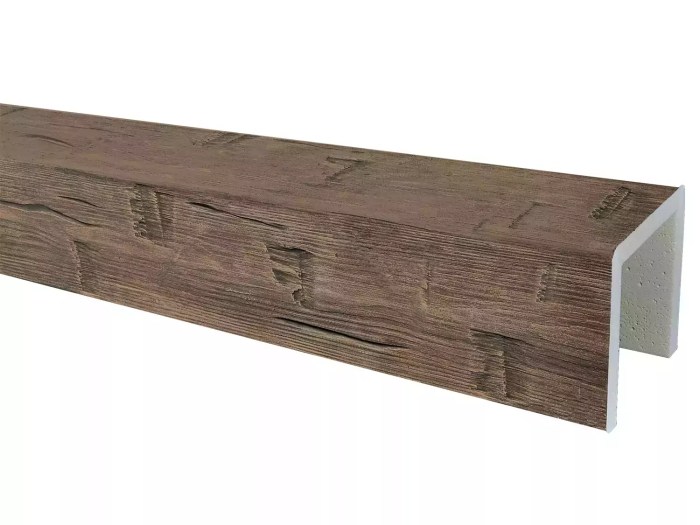 Hand Hewn Faux Wood Beams