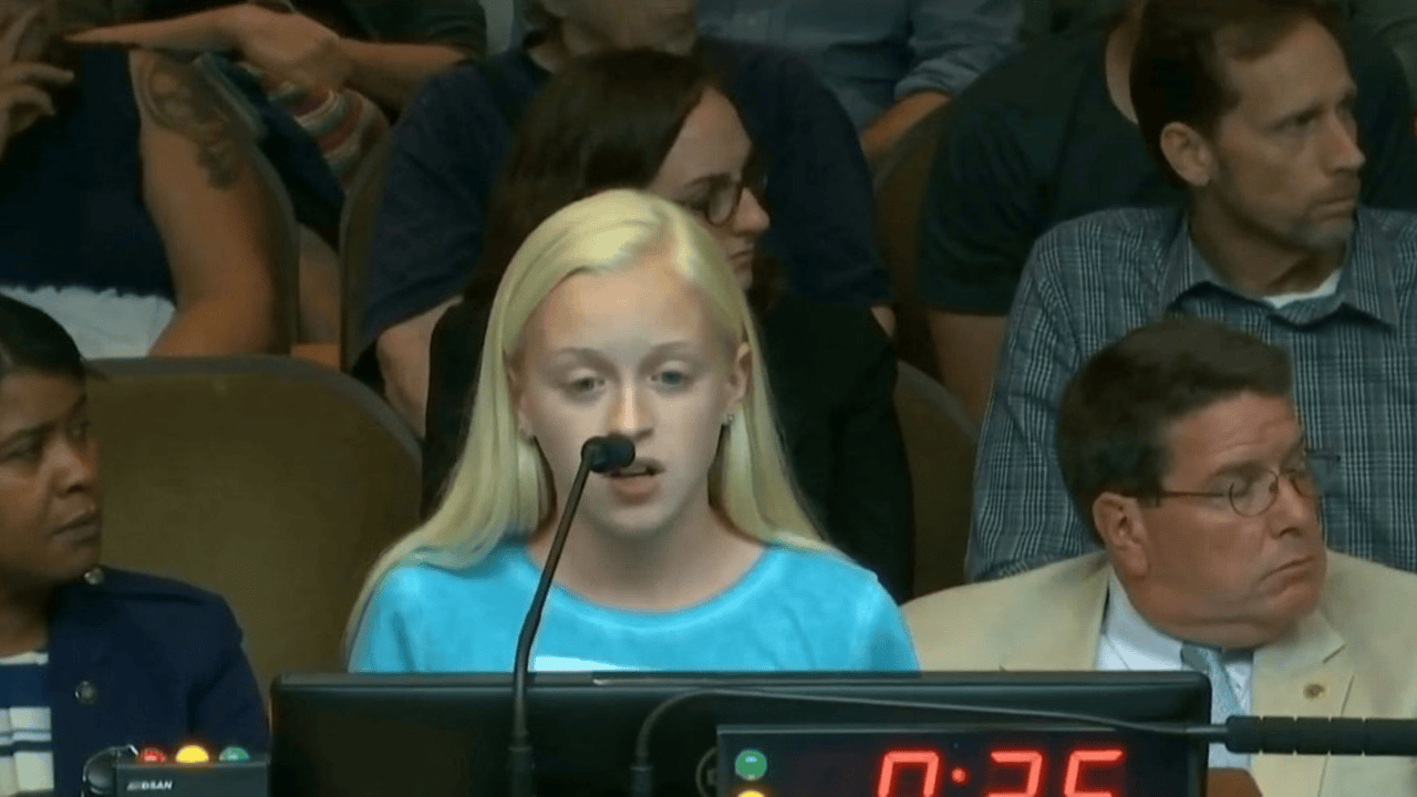 Addison Woosley Abortion Speech In Raleigh NC