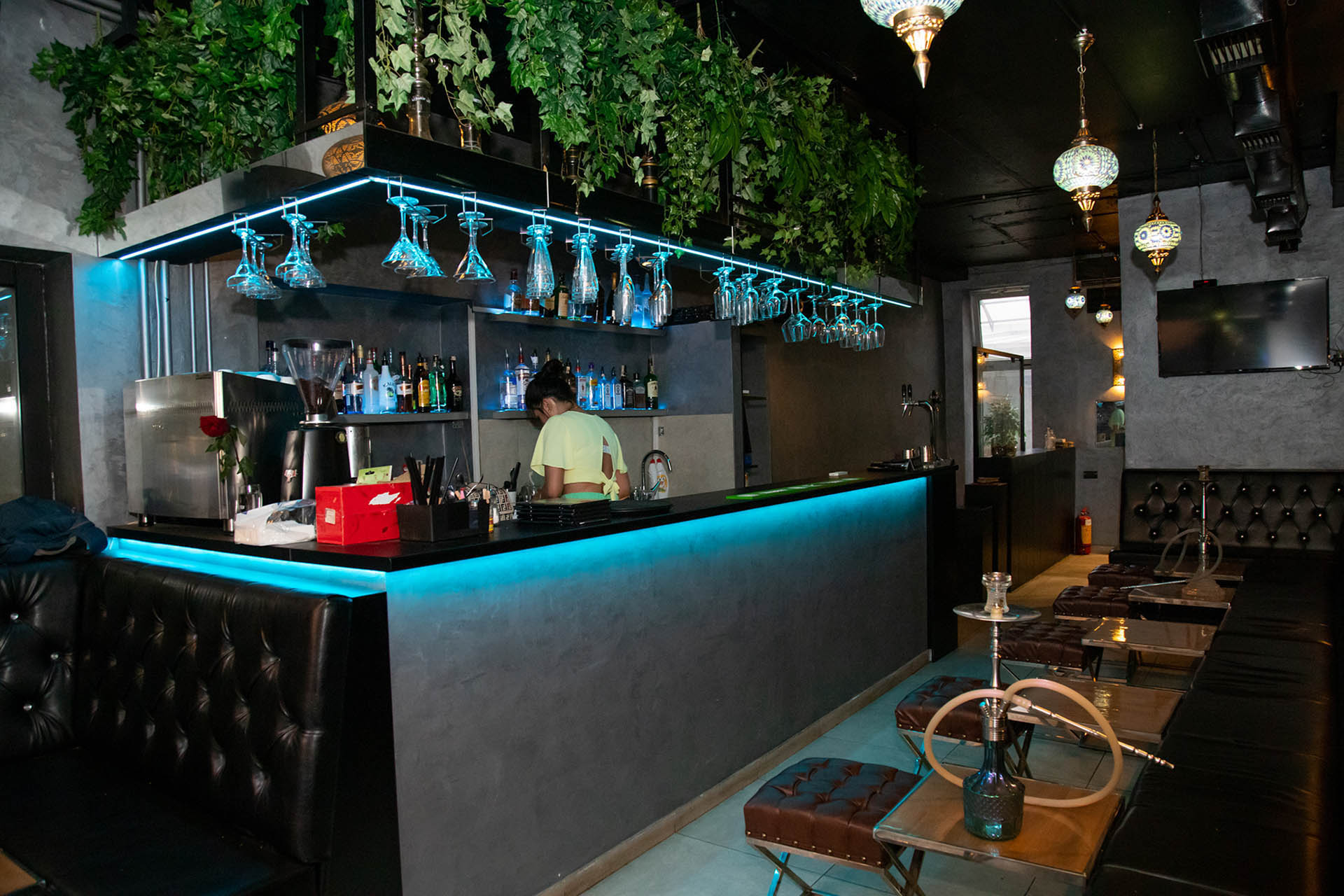 Shisha bar in belgrade, serbia