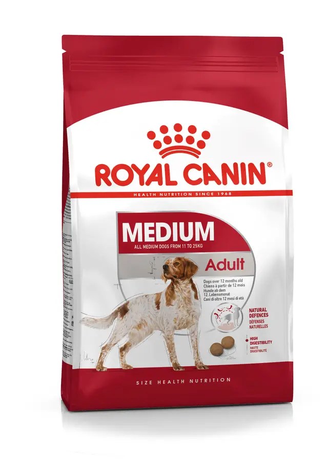 Size Health Nutrition Medium Adult Dry Dog Food 4 kg – Royal Canin