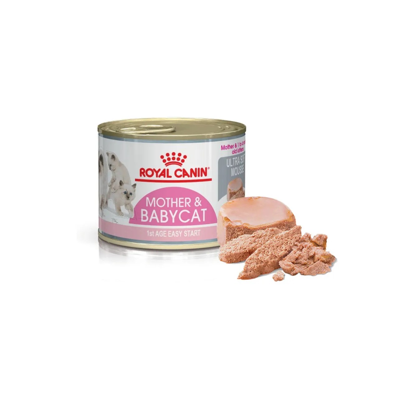 Feline Health Nutrition Mother & Baby Cat Wet Food Mousse – Royal Canin