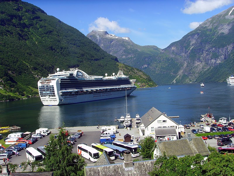 Crown Princess Norwegian Fjords July 2011 Roy S Cruise
