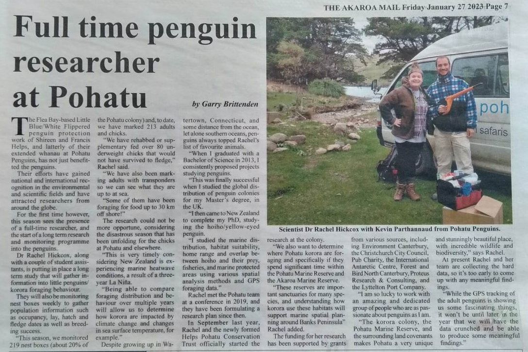 The Akaroa Mail, January 2023