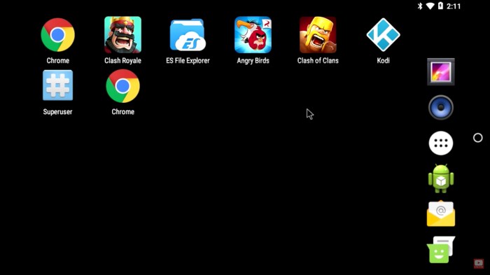 Load android on raspberry pi