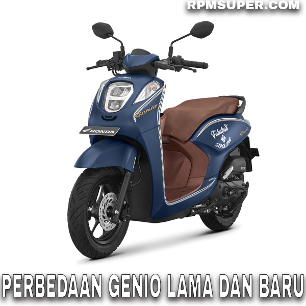 Perbedaan Honda Genio Lama dan Baru