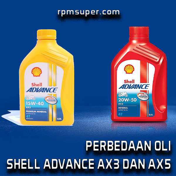 Perbedaan Shell Advance AX3 dan AX5