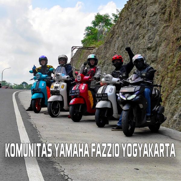 Komunitas Yamaha Fazzio Jogja