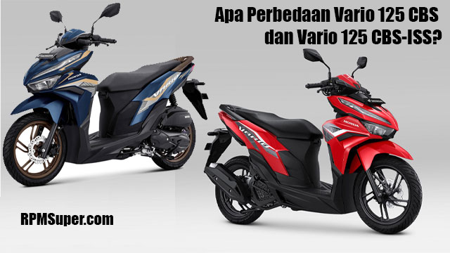 Perbedaan Vario 125 CBS dan ISS