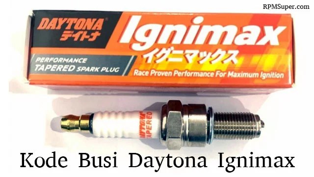 Kode Busi Daytona Ignimax