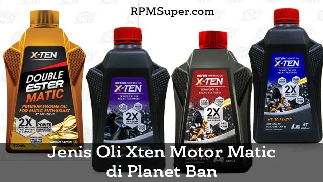 Oli Matic Xten di Planet Ban