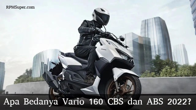 bedanya Vario 160 CBS dan ABS