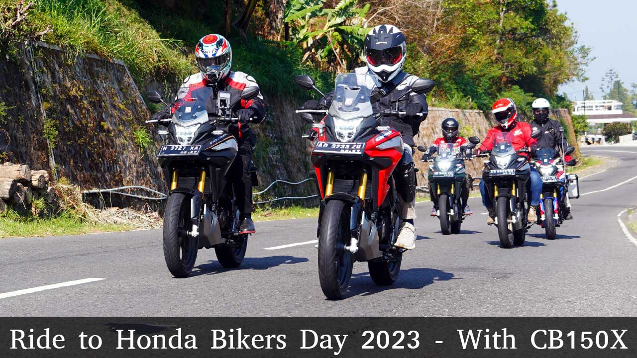 Ride to HBD 2023 With CB150X