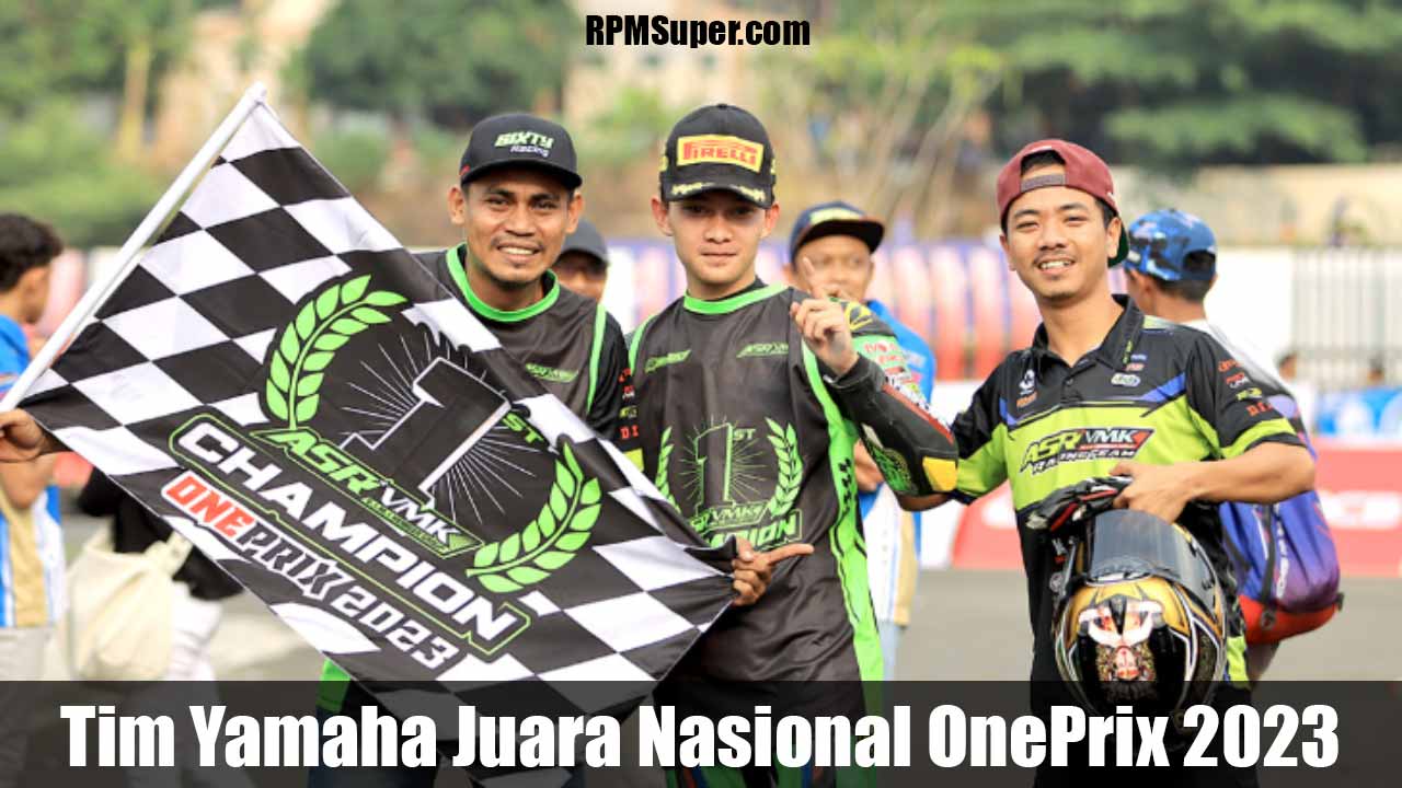 Tim Yamaha Juara Nasional OnePrix