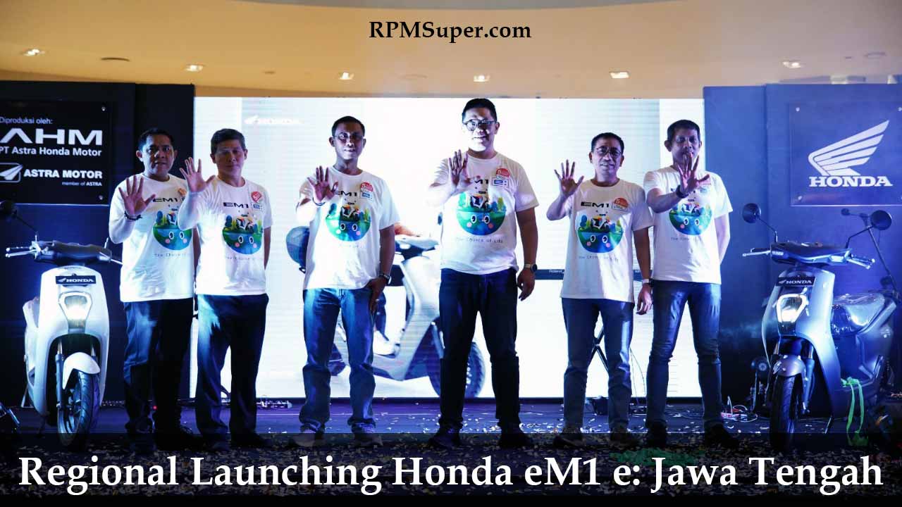 Launching Honda eM1 e: Jawa Tengah
