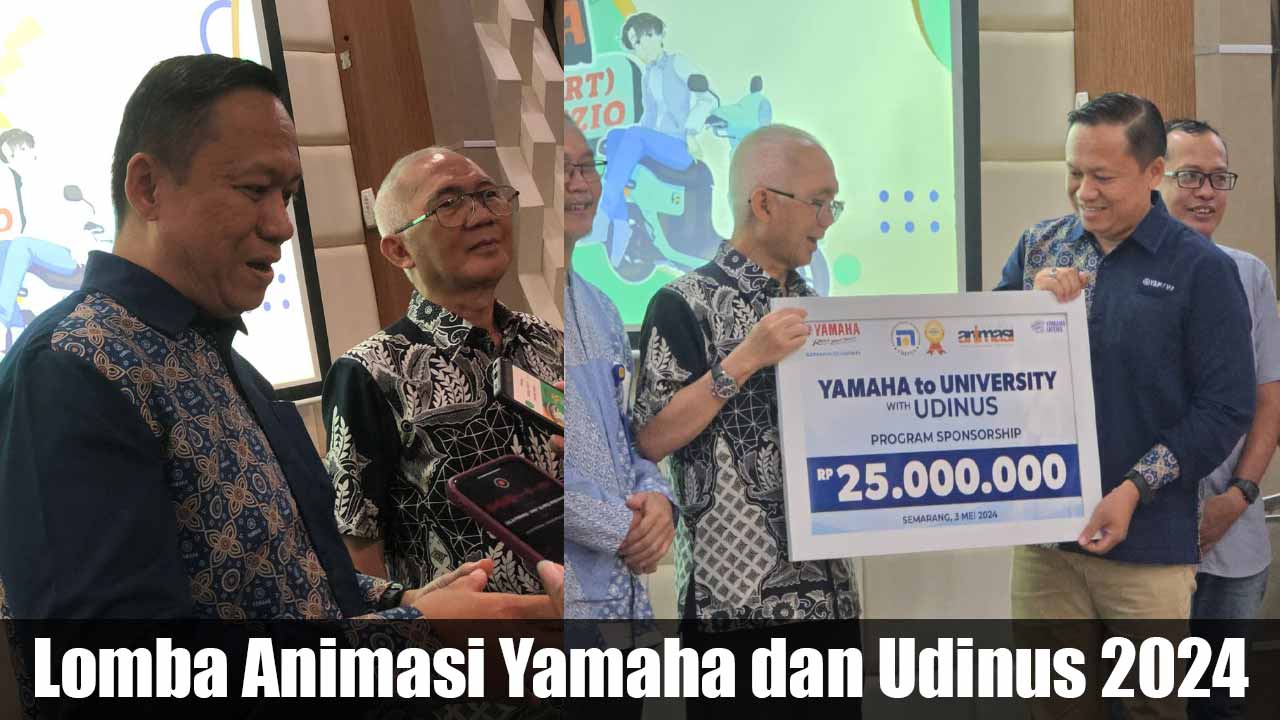 Lomba Animasi Yamaha dan Udinus 2024