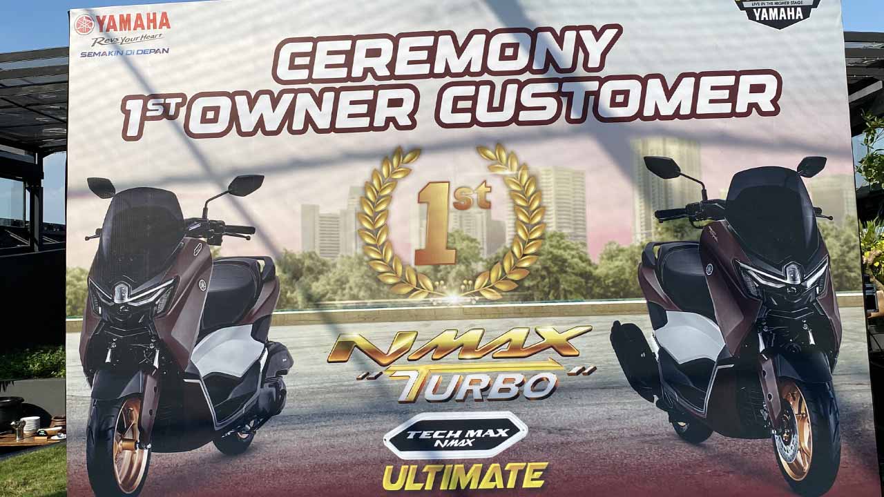 Penyerahan Nmax Turbo Pertama Jateng DIY