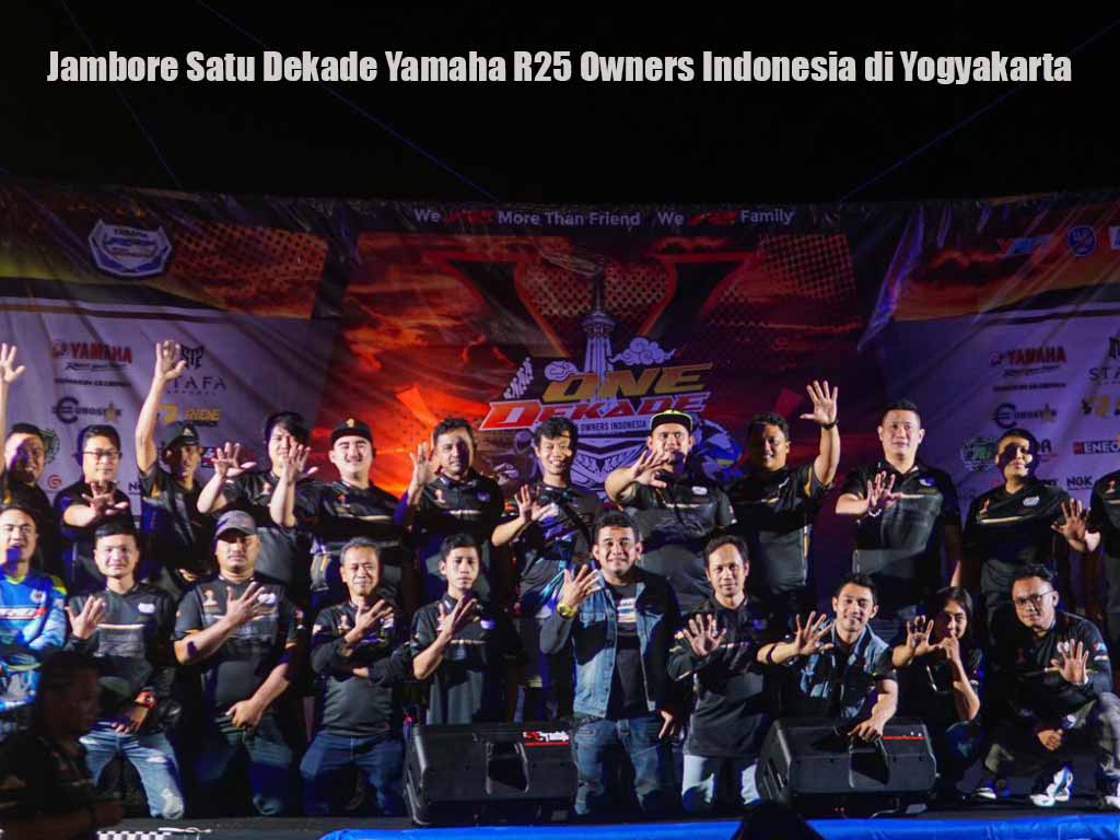 Satu Dekade Yamaha R25 Owners Indonesia