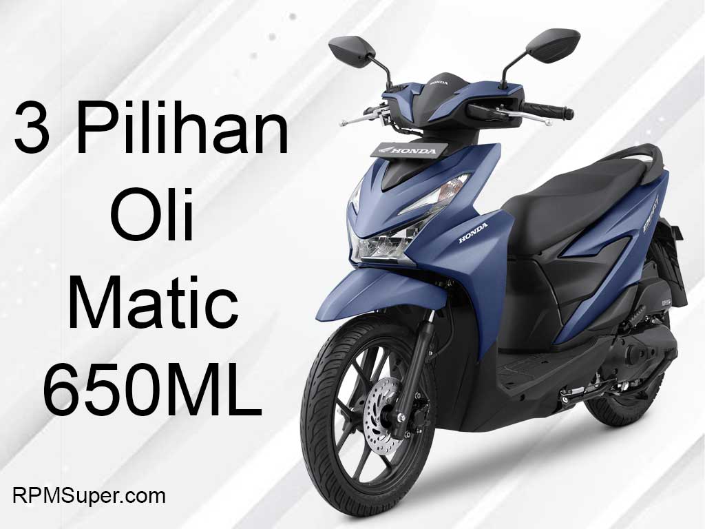3 Pilihan Oli Matic 650ML Selain Oli AHM. Lebih Praktis dan Murah 1