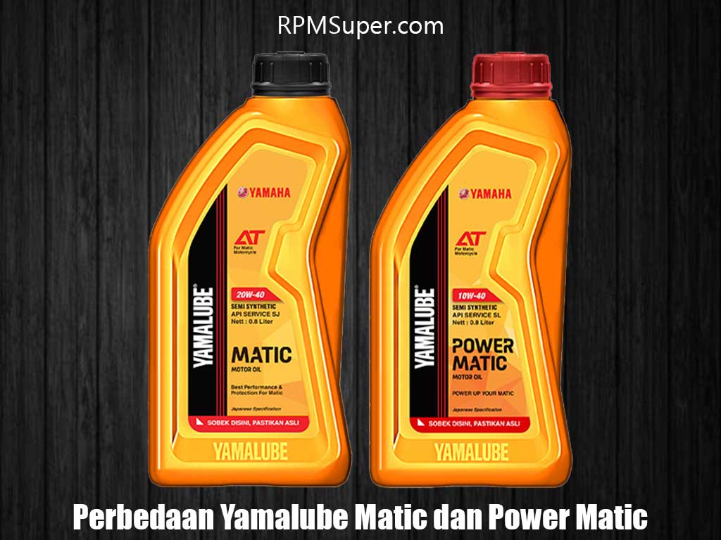 Perbedaan Yamalube Matic dan Power