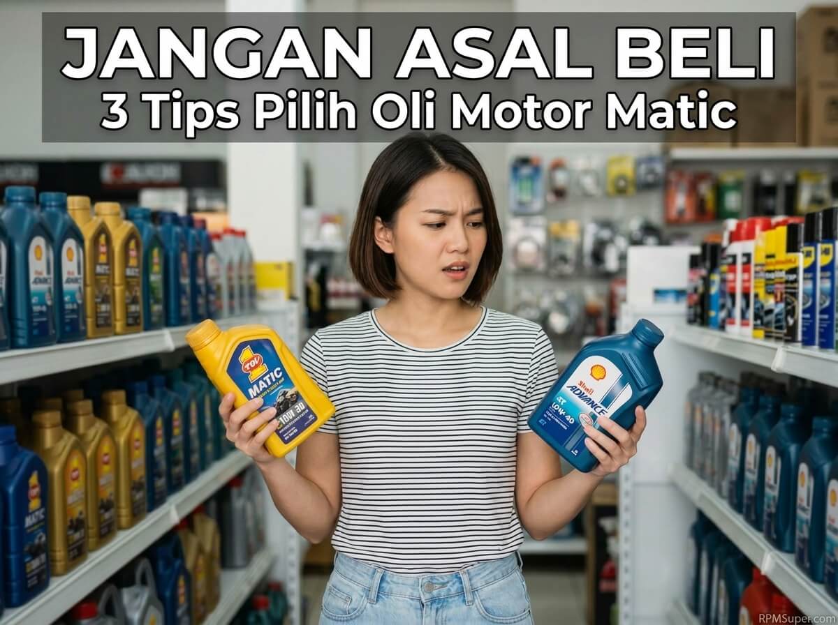 Tips Memilih Oli Motor Matic